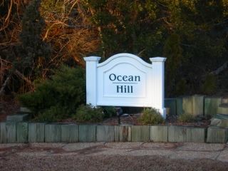 Ocean Hill subdivision sign